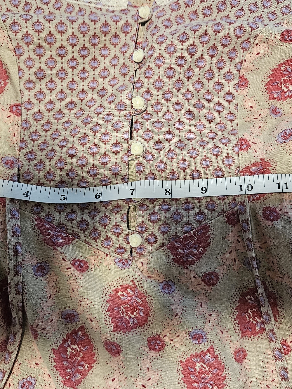Vintage Gunne Style 1970s Dress - Picture 8 of 9